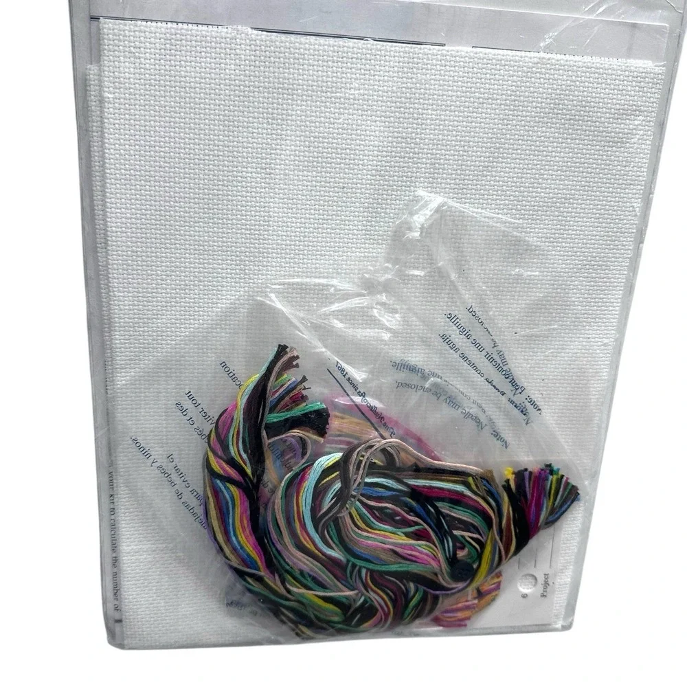 Bucilla Counted Cross Stitch School's Out NEW SEALED 1996 VTG. 12x16